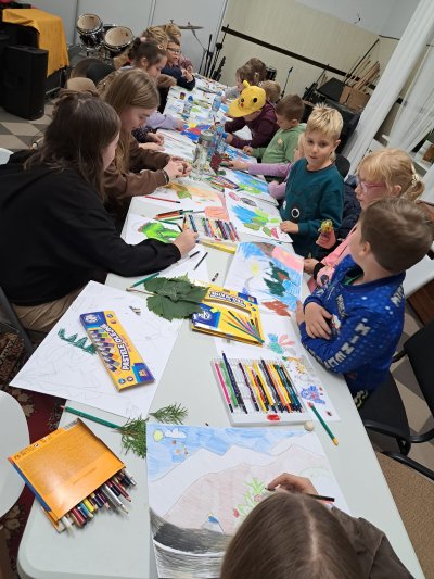 Zajęcia plastyczne 10.10.2023